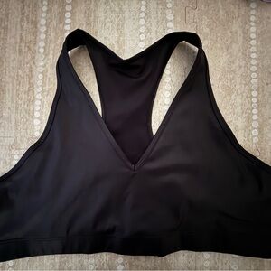 GAP Black Activewear Sports Bra XXL